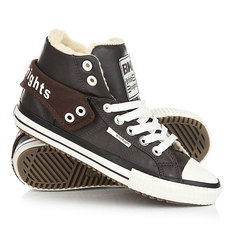 Кеды кроссовки утепленные женские British Knights Roco Dk Brown