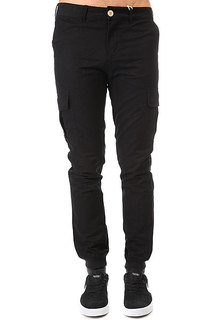 Штаны прямые TrueSpin Cargo Joggers Black