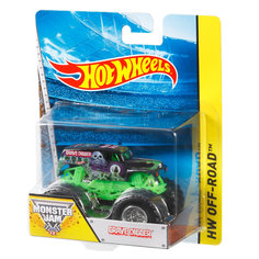 Машинки 1:64,  Monster Jam, Hot Wheels, в ассортименте Mattel