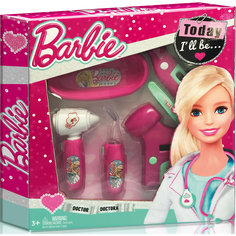 Игровой набор юного доктора компактный, Barbie -