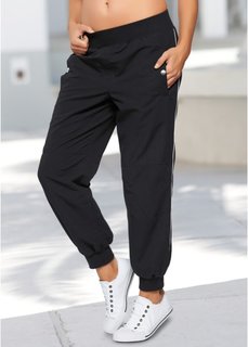 Брюки из микроволокна 7/8 (черный) Bonprix