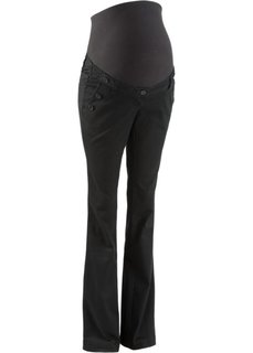 Для будущих мам: брюки Bootcut с линией пуговиц (темно-синий) Bonprix