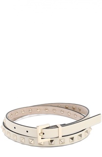 Кожаный ремень Rockstud Valentino