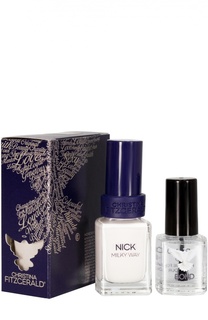 Набор: Лак для ногтей Nick Млечный путь + Bond-подготовка Christina Fitzgerald