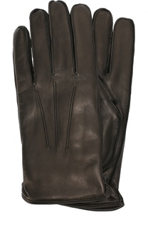 Кожаные перчатки с кашемировой подкладкой Dolce &amp; Gabbana