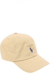 Бейсболка из хлопка с нашивкой Polo Ralph Lauren