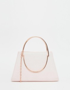Атласный клатч Ted Baker - Розовый