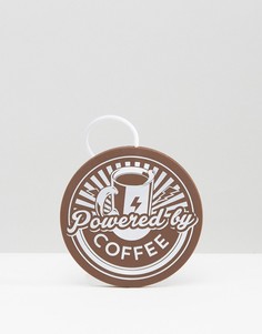 USB-подогреватель для кружки с принтом Powered By Coffee - Мульти Gifts