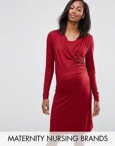 Платье для кормления Mamalicious Maternity Karry - Красный Mama.Licious
