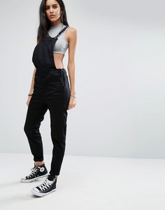 Свободный джинсовый комбинезон бойфренда G-Star - Черный