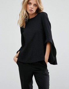 Топ Y.A.S Flica - Черный