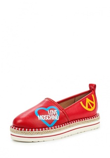 Эспадрильи Love Moschino