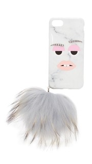 7 Чехол для iPhone с модный мрамор монстр Iphoria