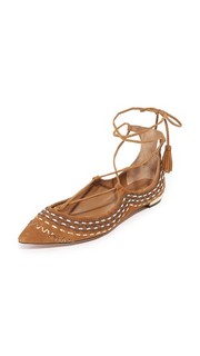 Балетки с Christy Folk Aquazzura