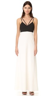 Вечернее платье с цветными блоками Jill Jill Stuart