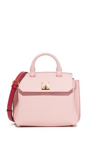Миниатюрная объемная сумка с короткими ручками Milla MCM