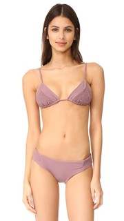 Топ с треугольными чашечками в Lahaina Solids Tori Praver Swimwear