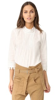 Блуза с вышивкой Star Scotch & Soda/Maison Scotch