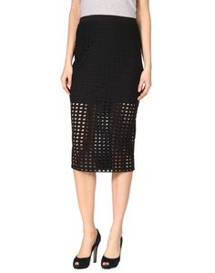 Юбка длиной 3/4 T BY Alexander Wang