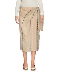 Юбка длиной 3/4 Alberta Ferretti
