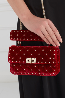 Бархатная сумка Valentino