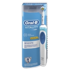 ORAL-B Электрическая зубная щетка Oral-B Vitality 3D White (мягкая упаковка) 1 шт.