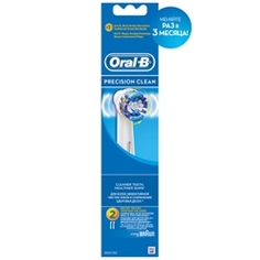 ORAL-B Сменные насадки для зубной щетки Oral-B Precision Clean 2 шт.