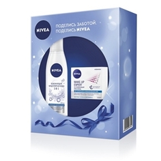 NIVEA Набор с увлажняющим кремом Пре-макияж 50 мл + 200 мл