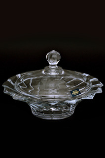 Конфетница с крышкой 21 см Crystalite Bohemia