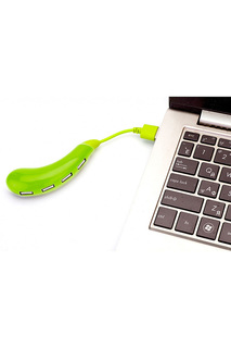 Разветвитель usb "баклажан" BRADEX