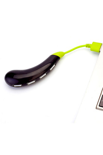 Разветвитель usb "баклажан" BRADEX