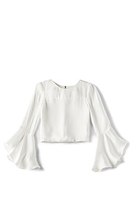 Flounce sleeve top - Bardot Junior