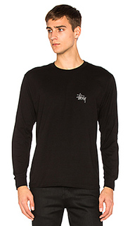 Футболка с длинным рукавом basic stussy - Stussy