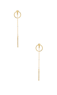 Open circle &amp; dangle earring - Rebecca Minkoff