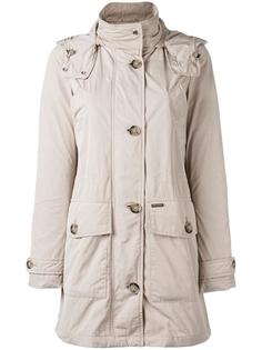buttoned midi raincoat Woolrich
