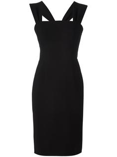 облегающее платье с бантами сзади Boutique Moschino