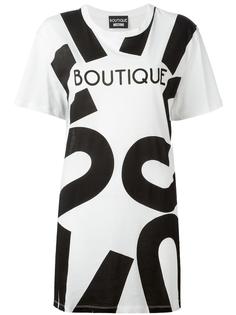 футболка свободного кроя Boutique Moschino