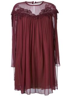cherry guipure dress Chloé
