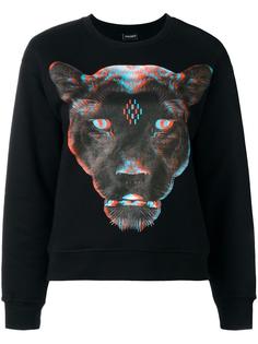 толстовка с принтом Panther Marcelo Burlon County Of Milan