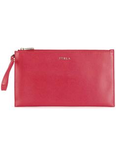 клатч на молнии Furla