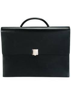 leather briefcase Lanvin Vintage