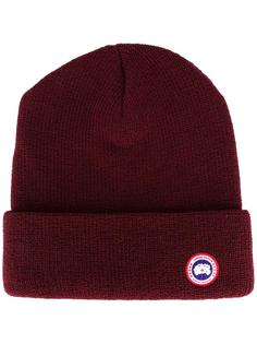 logo patch beanie  Canada Goose