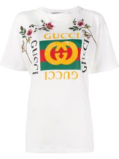 футболка 'Fake Gucci' Gucci