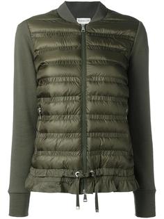 padded front bomber jacket Moncler