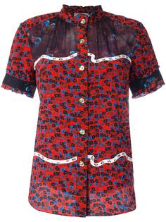floral print shortsleeved shirt Coach