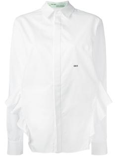 рубашка с оборками Off-White