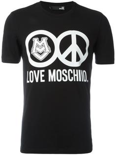logo print T-shirt Love Moschino