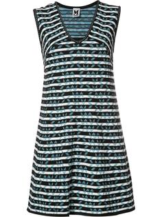 полосатое платье шифт M Missoni