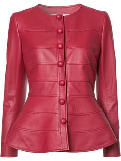 peplum jacket Carolina Herrera