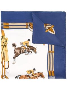 horse print scarf  Hermès Vintage